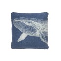 Lot de 2 coussins Baleine