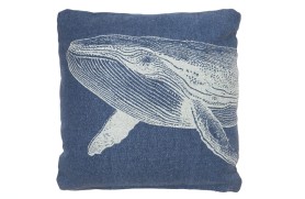 Lot de 2 coussins Baleine