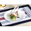 Set 6 Assiette plate  REGATA