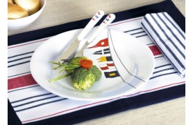 Set 6 Assiette plate  REGATA