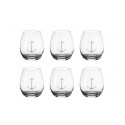 Set 6 verres de ancre