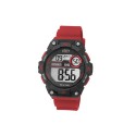 Horloge "Limit Digital Countdown" rouge