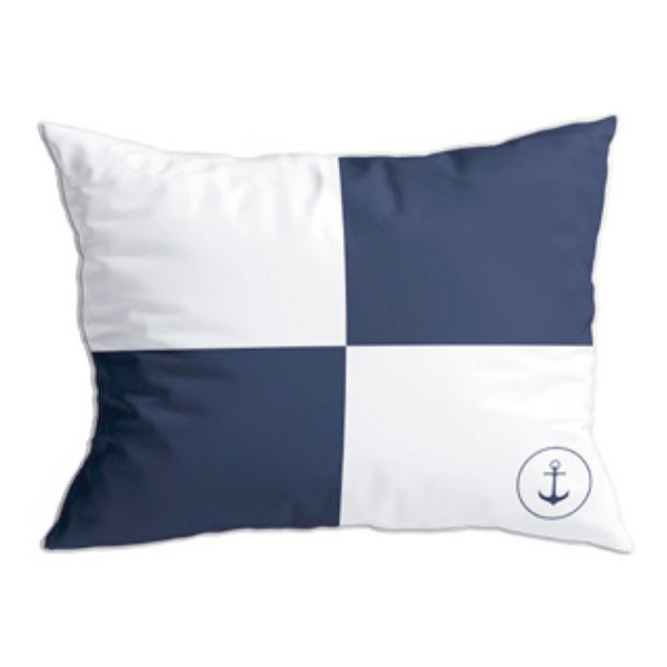 2 coussins "Flags 2" bleu