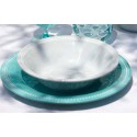 Set 6 Assiette plate  HARMONY Aqua