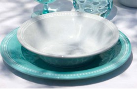 Set 6 Assiette Creuse HARMONY Aqua