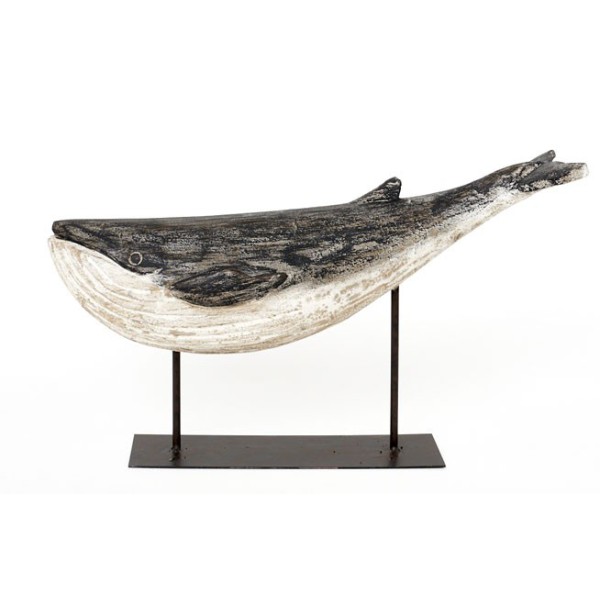 Baleine en bois