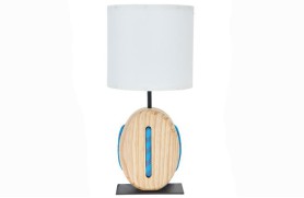 Lampe en bois