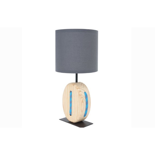 Lampe en bois