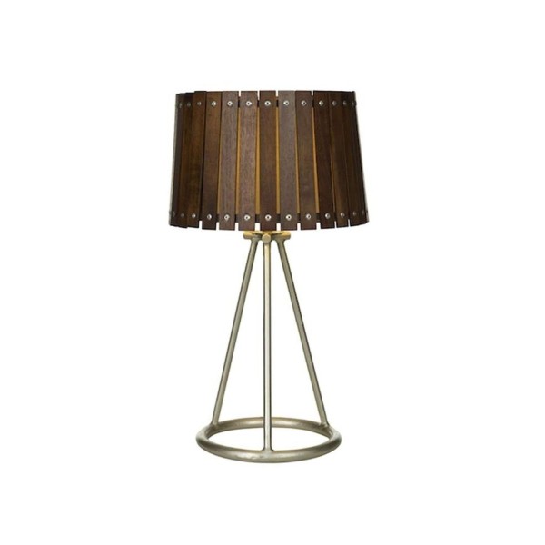 lampe en bois