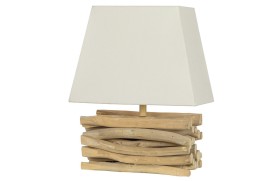 Lampe à bois marine