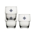 Set 6 verres NORTHWIND empilable